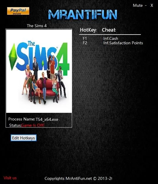 模拟人生4修改器