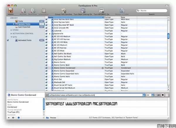 FontExplorer X Pro mac版下载