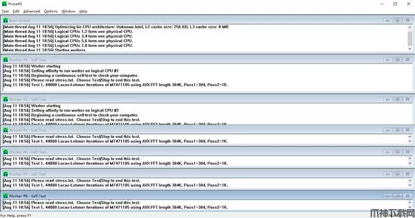 Prime95(CPU稳定性测试)下载