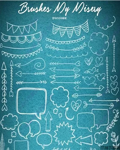 ps手绘笔刷下载