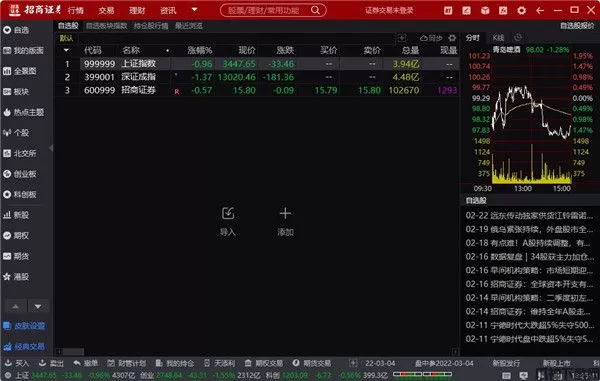 招商证券交易软件