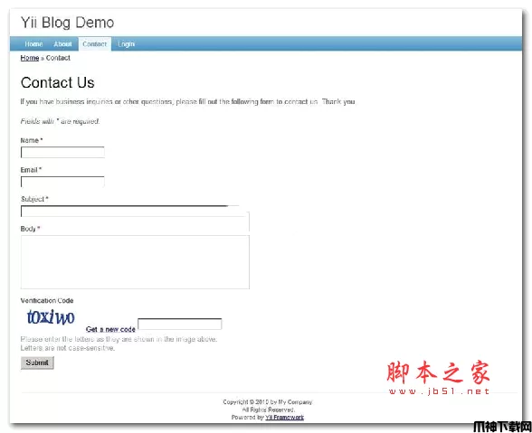 Yii Framework  php框架 v2.0.51