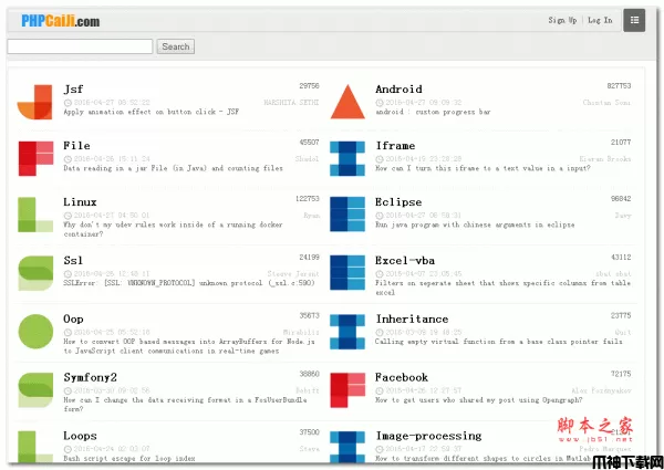 英文仿论坛PHP采集程序源码 v20160426