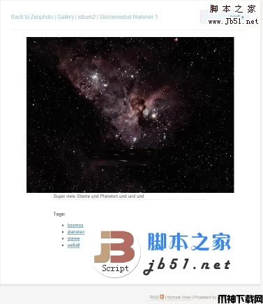 zenphoto php在线相册  v1.4.5.0