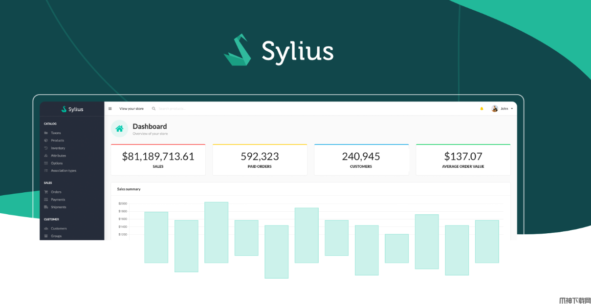 Sylius 开源PHP电子商务网站框架 v2.0.3
