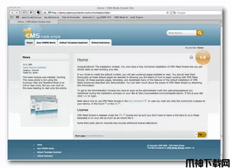 CMS Made Simple(CMSMS) 内容管理系统 v2.2.21