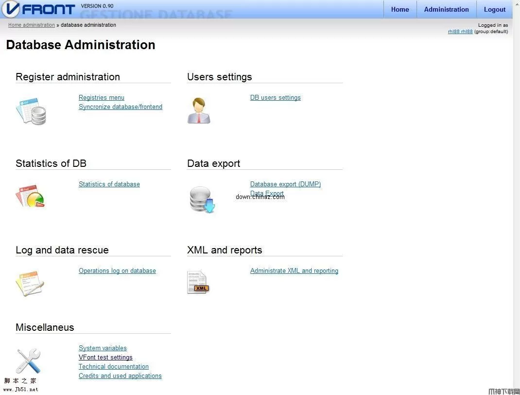 VFront MySQL与PostgreSQL数据库前端管理工具 v0.95c