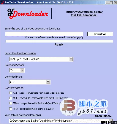 YouTube Downloader 视频下载系统 v4.5.4