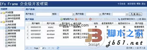 基于Extjs的PHP企业级开发框架 v1.0