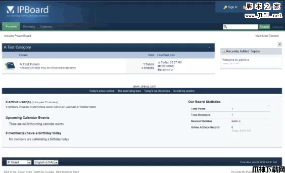 IPB(Invision Power Board) PHP论坛程序 v3.4.5