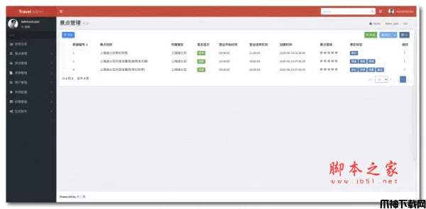 掌上旅游小程序Api端 v1.0