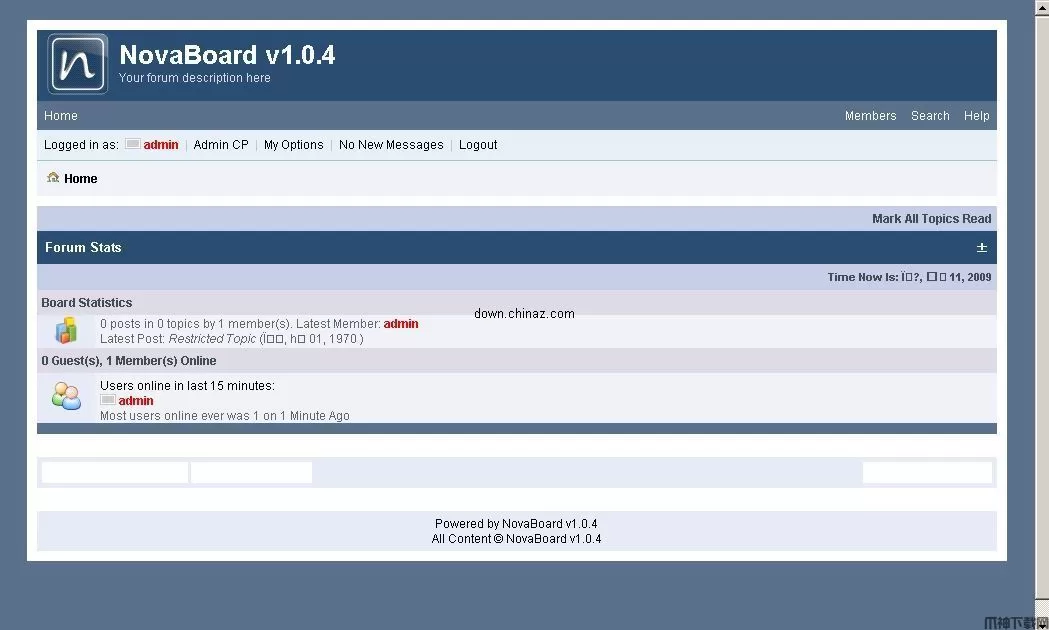 php源码 NovaBoard v1.0.6