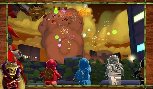 乐高幻影忍者罗宁的阴影正版