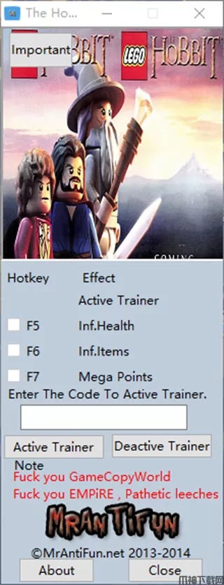 乐高霍比特人修改器下载