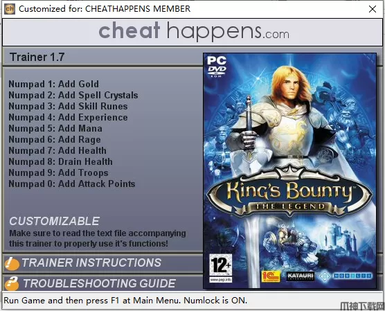 国王的恩赐传奇多项修改器下载