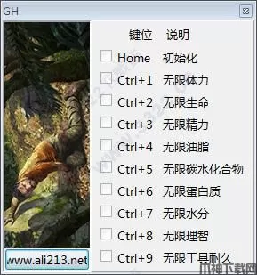 丛林地狱九项修改器