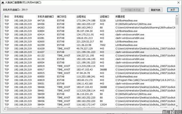 大鱼端口查看器下载